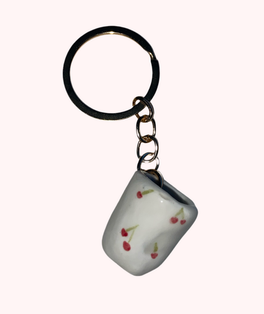 Cherry Keychain